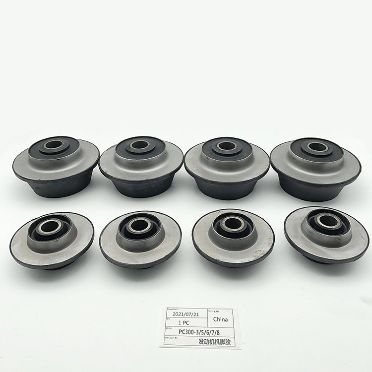 Supplying Multiple Types/Size Flexible Rubber Mounts Engine Excavator Parts Engine Cushion for PC300-3-5-6-7-8