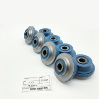Soportes de goma flexibles de varios tipos/tamaños de alta calidad, piezas de excavadora de motor azul, cojín de motor para PC120-5