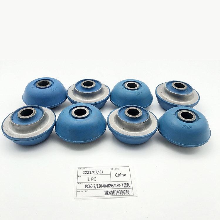High-Quality Multiple Types/Size Flexible Rubber Mounts Engine Excavator Parts Engine Cushion for PC60-7 PC120-6 4D95 PC130-7