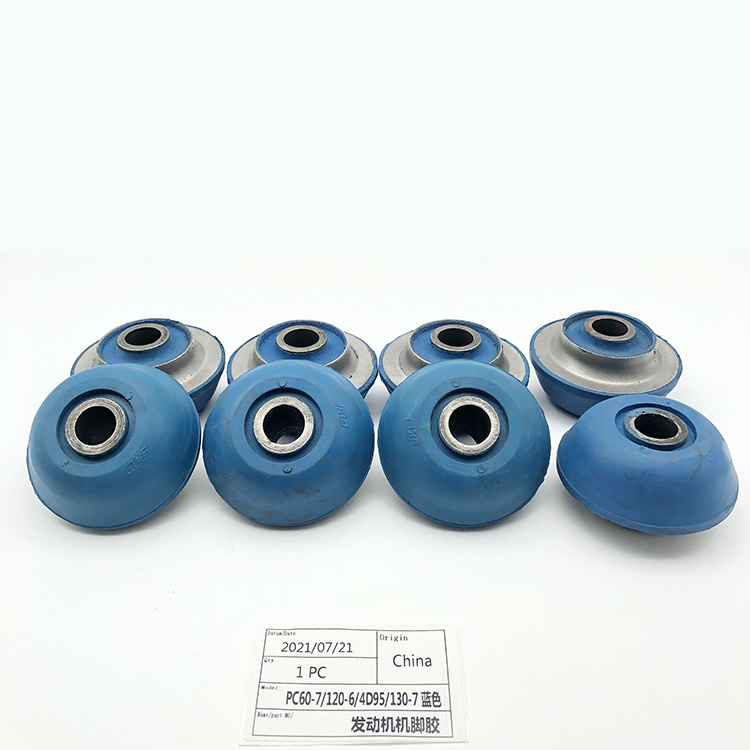 High-Quality Multiple Types/Size Flexible Rubber Mounts Engine Excavator Parts Engine Cushion for PC60-7 PC120-6 4D95 PC130-7