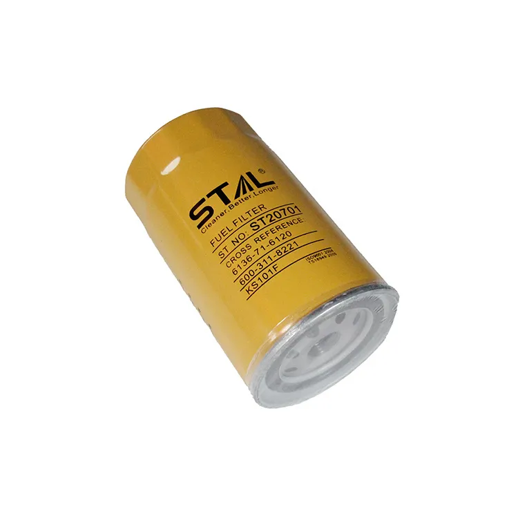 Peças da máquina escavadora de Fiter do combustível do filtro diesel de St20701 6136-71-6120 600-311-8221 Ks101f P550410 FF5058