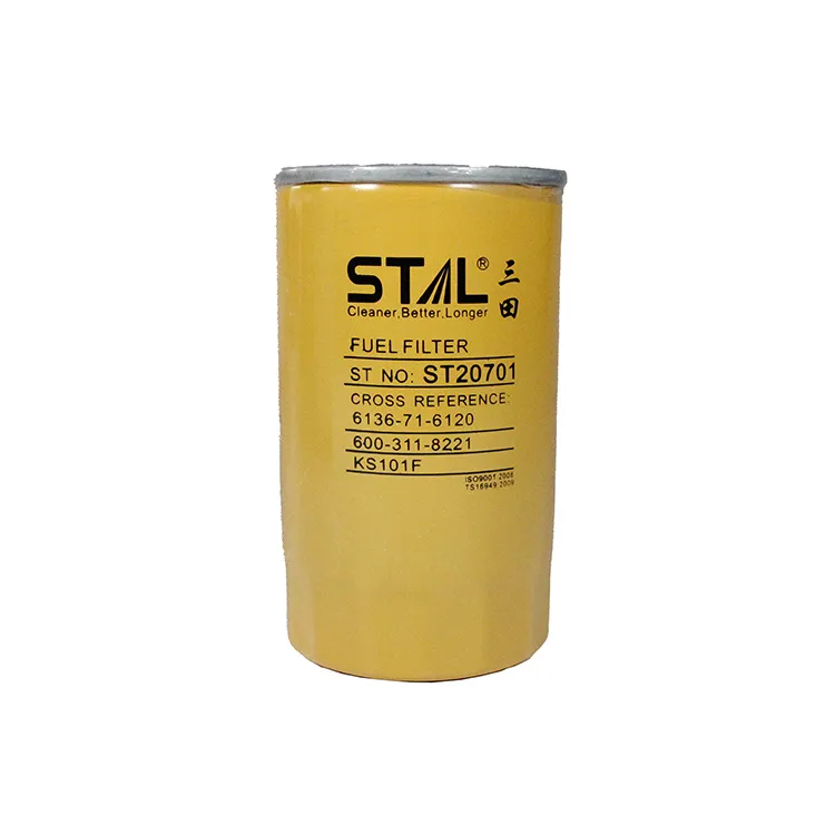 Peças da máquina escavadora de Fiter do combustível do filtro diesel de St20701 6136-71-6120 600-311-8221 Ks101f P550410 FF5058