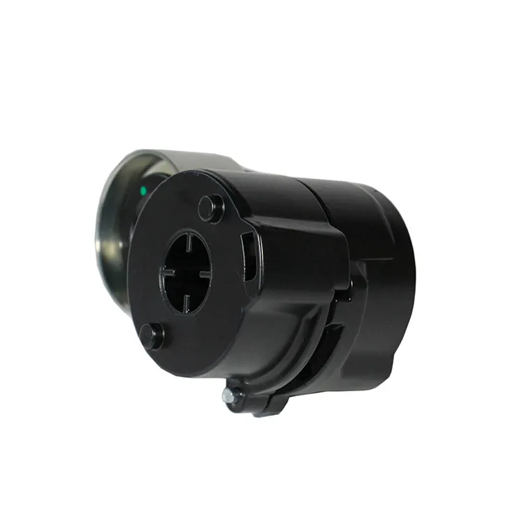 A máquina escavadora parte o tensor de correia do motor diesel Ec210