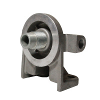 Hydraulic Oil Filter with Hydraulic Oil Filter Seat High Quality Excavator Parts 6D102 Diesel Grid Seat