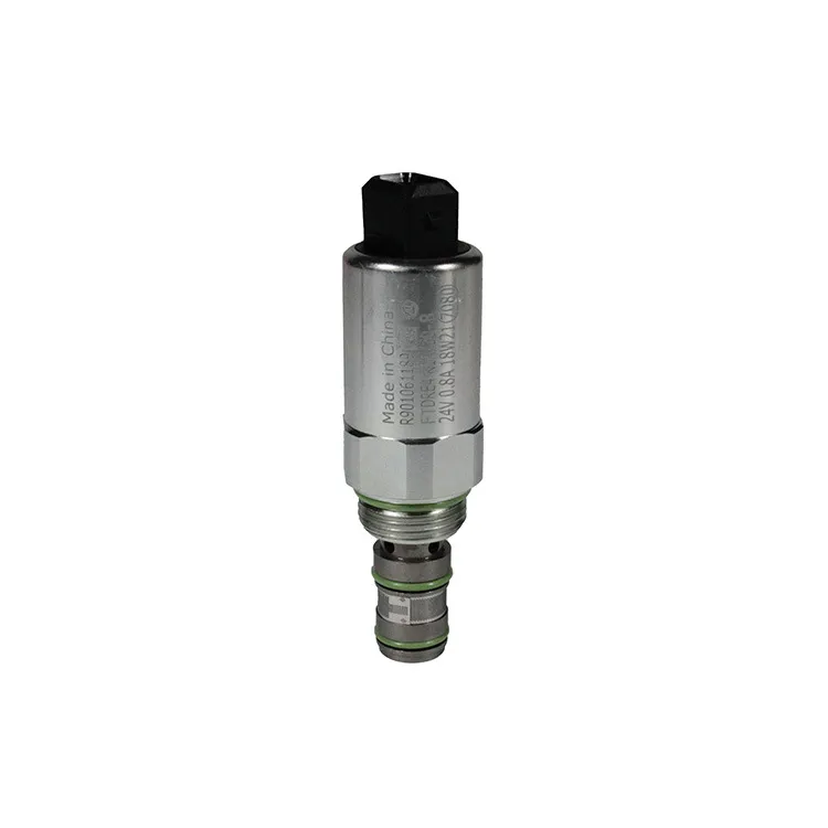 Buena calidad para accesorios de excavadora R901061189 Ftdre4 K1a/ 30-8 24V 0.8A 18W21 7080 válvula solenoide