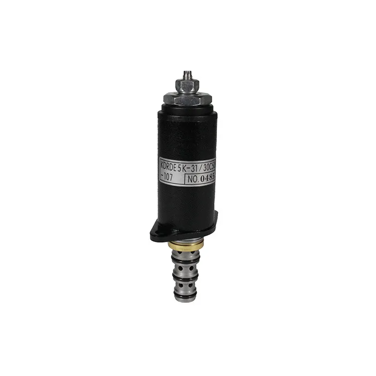 Accesorios para excavadora No. 0485 Kdrde 5K-31/30c50 -107 Válvula solenoide Válvula magnética de electrones