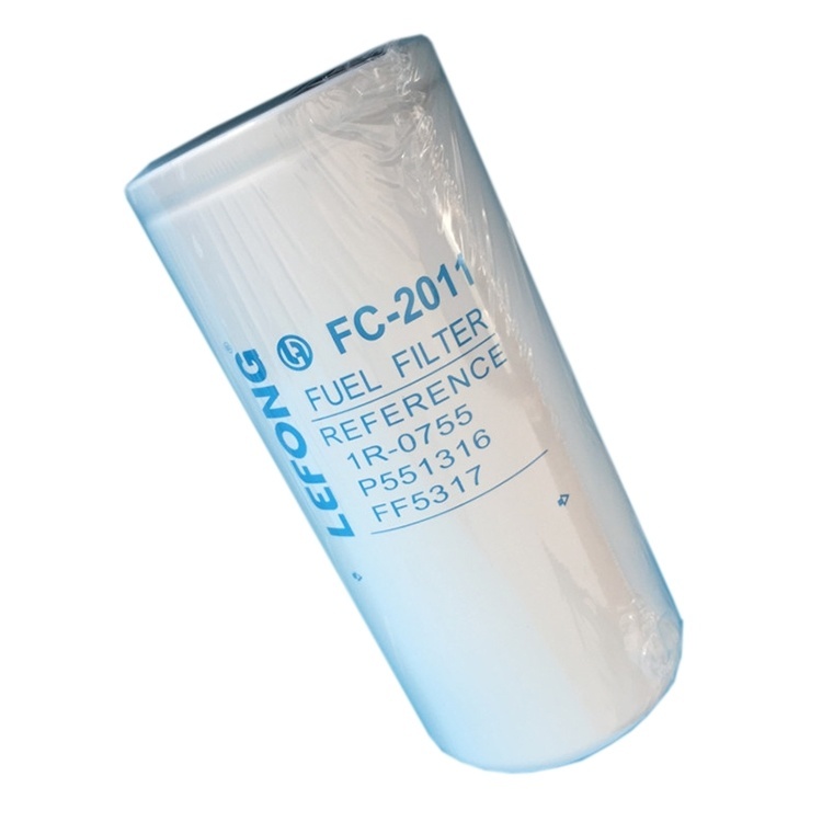 Factory Price Good Quality Suitable for Excavators with Fuel Filter FC-2011 1r-0755 P551316 FF5317 422-7587 E336D2 4227587 Fuel Filter