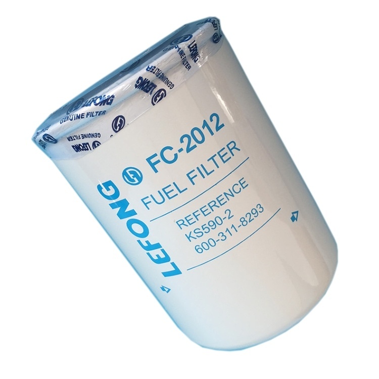 Factory Price Good Quality Suitable for Excavators with Fuel Filter FC-2012 Ks590-2 600-311-8293 FF5253 3315847 4192631 600-311-8283 Diesel Filter