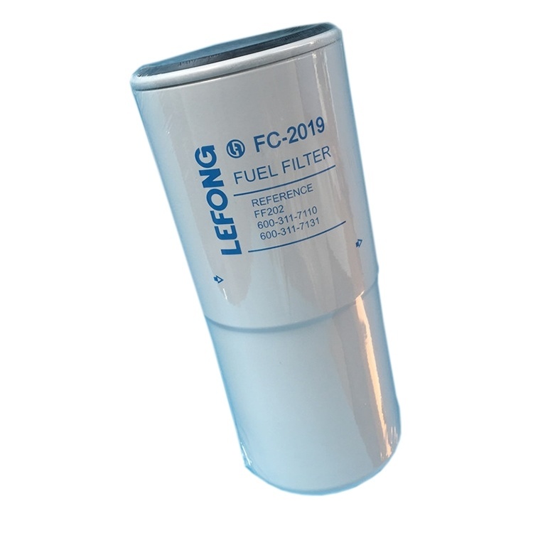 for Excavators with Air/Fuel/Oil/Water/Hydraulic Pump/Fuel Filter FC-2019 FF202 600-311-7110 600-311-7131 -311-3510 PC Wa800-1/2/3 Fuel Filter
