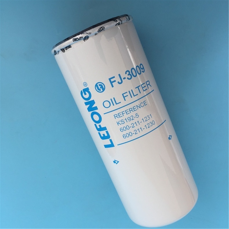 Factory Price Good Excavator Good Quality Oil/Fuel/Water/Air/Hydraulic Filter Fj-3009 Ks192-5 600-211-1230 R450LC PC450-6 PC650 PC720 Oil Filter