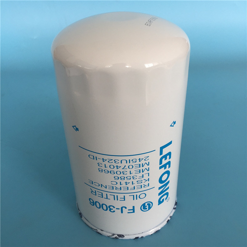 Excavator with Oil/Fuel/Water/Air/Hydraulic Filter Fj-3006 Ks141c Lf3586 Me130968 Me074013 245iu324-ID Sy215-8 Sy215-9 Sy205-9 Oil Filter