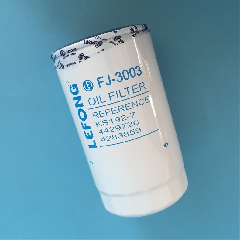 Factory Priced Good Quality for Excavator with Oil/Fuel/Water/Air/Hydraulic Filter Fj-3003 Ks192-7 4429726 4283859 156071381Ex200/300 Oil Filter