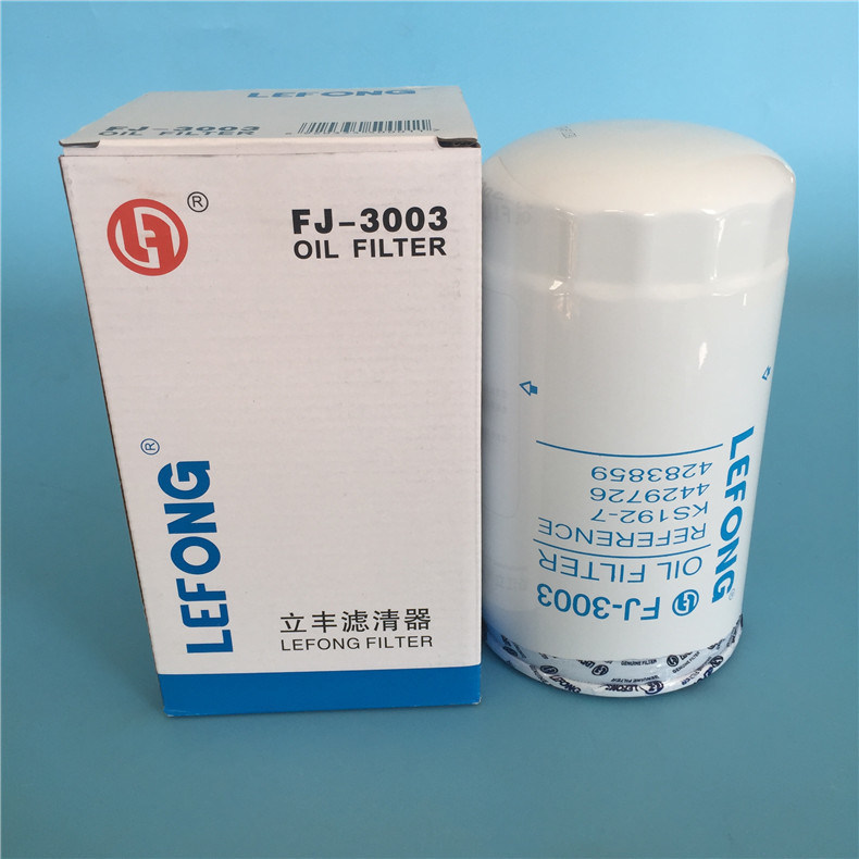 Factory Priced Good Quality for Excavator with Oil/Fuel/Water/Air/Hydraulic Filter Fj-3003 Ks192-7 4429726 4283859 156071381Ex200/300 Oil Filter