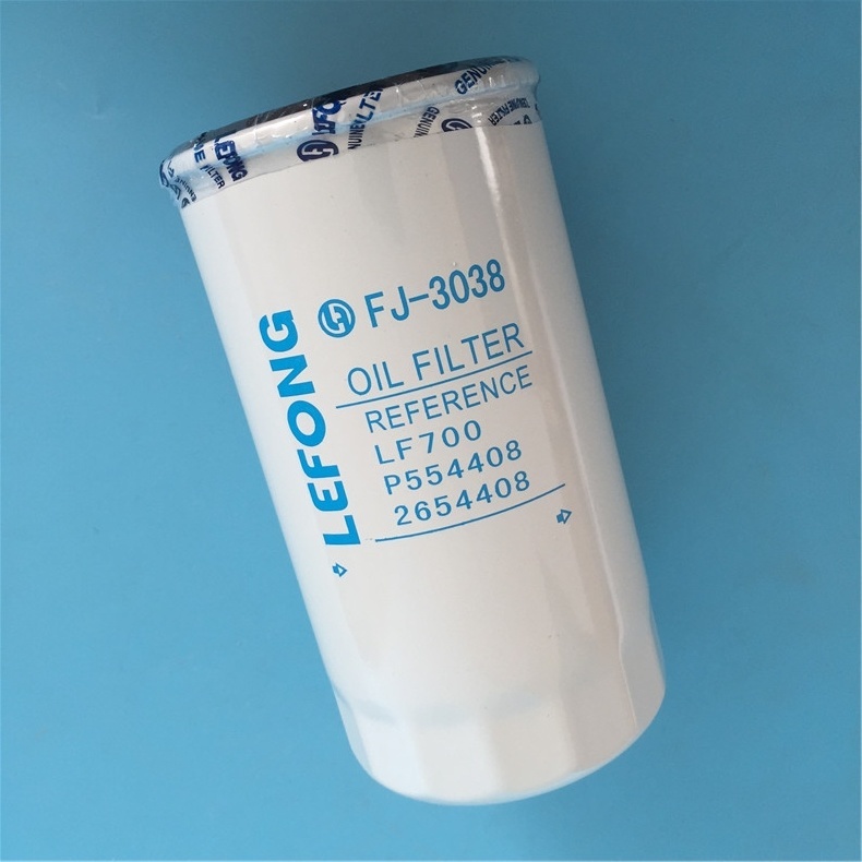 Excavator Good Quality Oil/Fuel/Water/Air/Hydraulic Filter Fj-3038 Lf700 P554408 2654408 Oil Filter