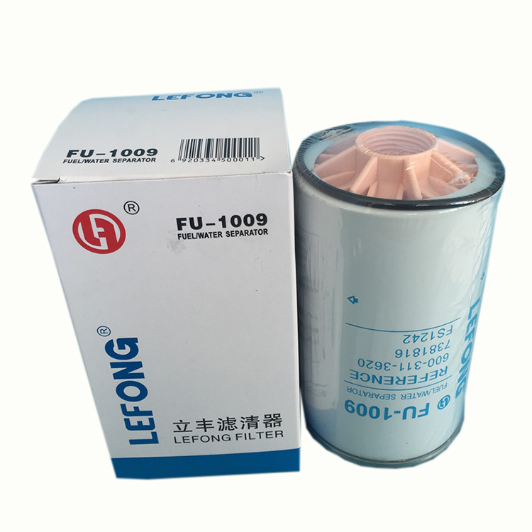 Fu-1009/7381816 -3620 600-319-3610 11na-71041 600-319-3610 Oil Water Separator Filter Element for Sk150 Sk200 Sk300 Sk130-8 Sk140-8 Filter Spare Parts