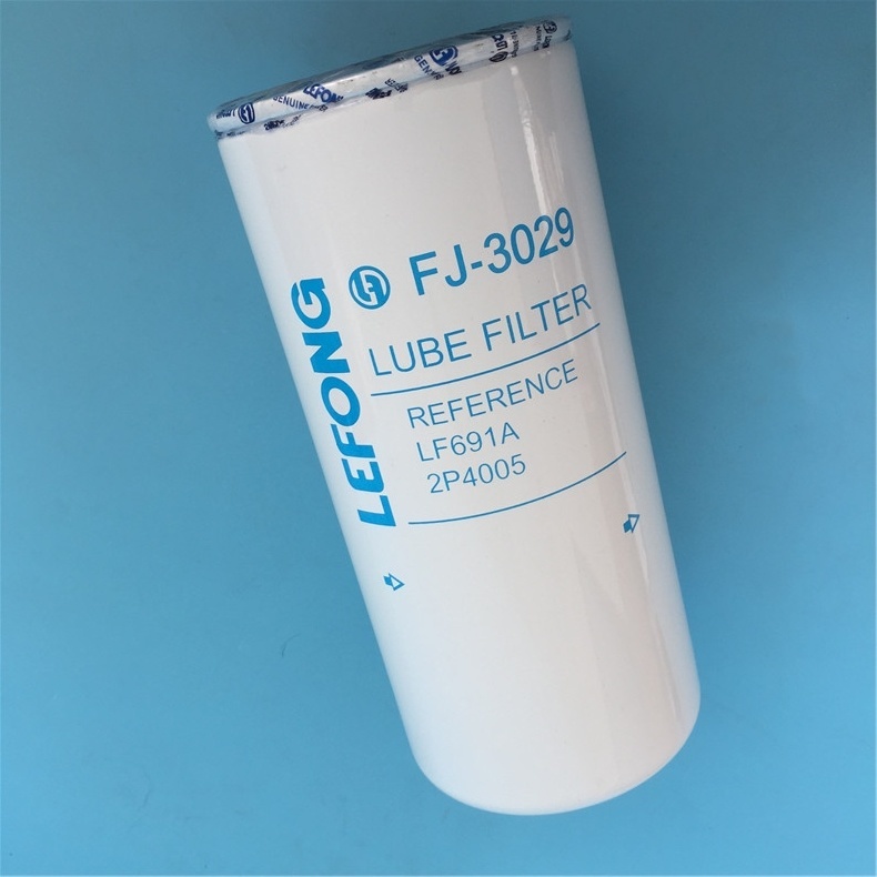 Excavator Good Quality Oil/Fuel/Water/Air/Hydraulic Filter Fj-3029 Lf691A 2p4005 B99 Oil Filter