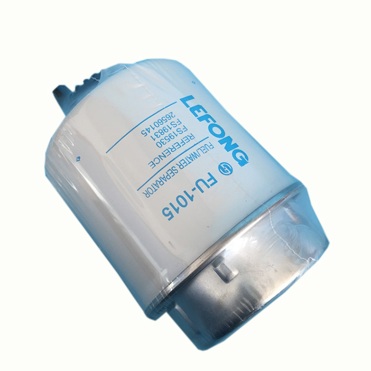 Pièces de rechange Fu-1015 26560145 Élément filtrant de séparateur d'eau de carburant pour pièces d'excavatrices Fabricants de pièces de rechange en Chine
