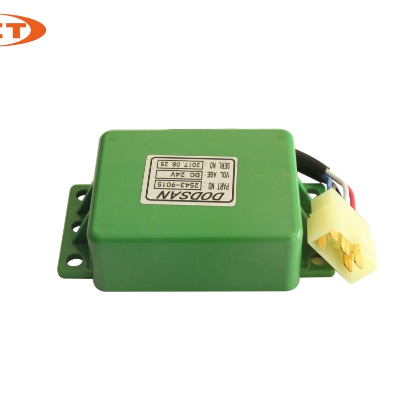 Relé de limpiaparabrisas del motor de arranque Dh de piezas de excavadora 24V 2543-9015