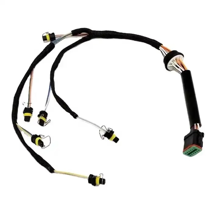 Piezas de excavadora E324D 325D 329d C7 C9.3 para arnés de cableado del inyector 222-5917 2225917