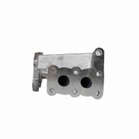 Premium PC200-6 6D95 Engine Oil Filter Head for Excavator Oil Grid Holder