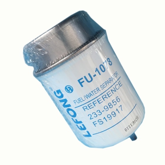 Excavadora de alta calidad a precio de fábrica con separador de agua/combustible Fu-1078 233-9856 Filtro Fs19917