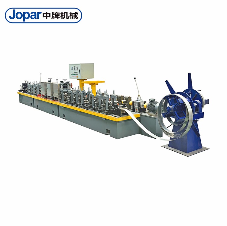 Linha de produção de máquina de fabricação de tubos para prateleiras de aço inoxidável