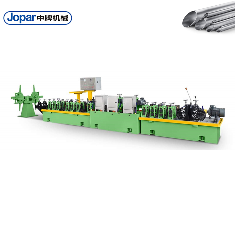 Ligne de production de machine de fabrication de soudage de tuyaux en acier inoxydable Jopar