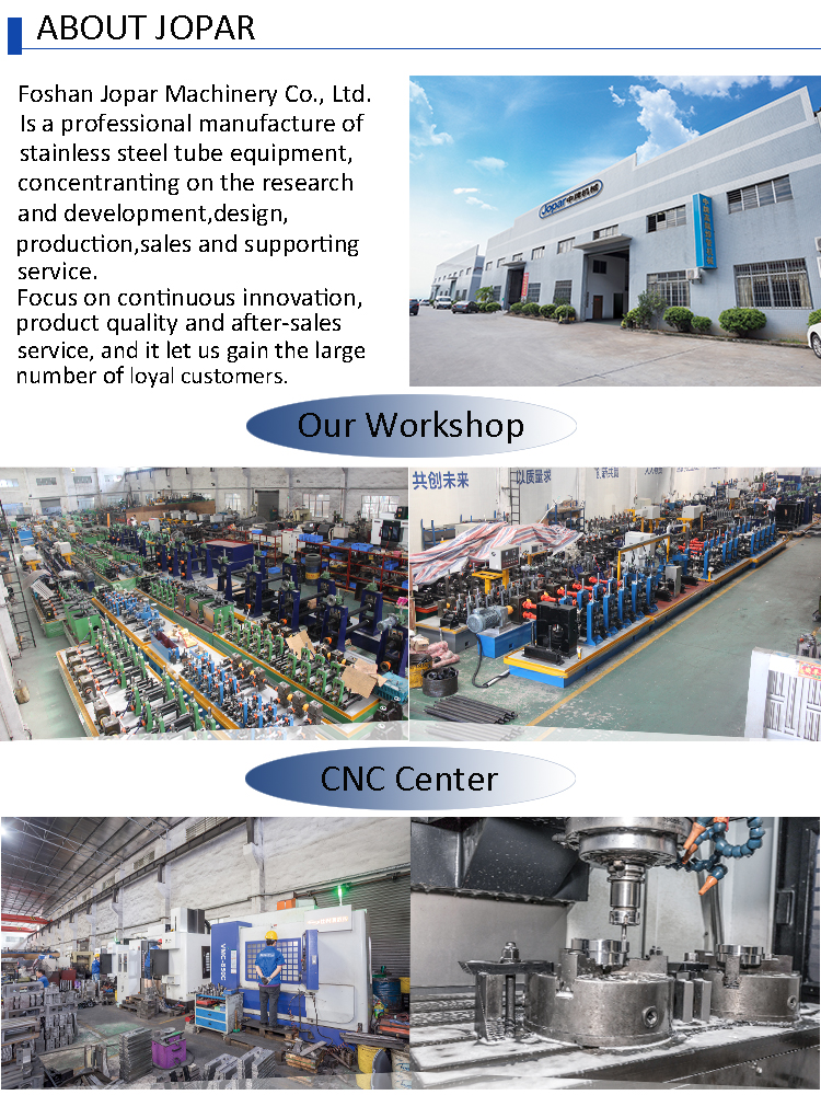 stainless steel pipe production line