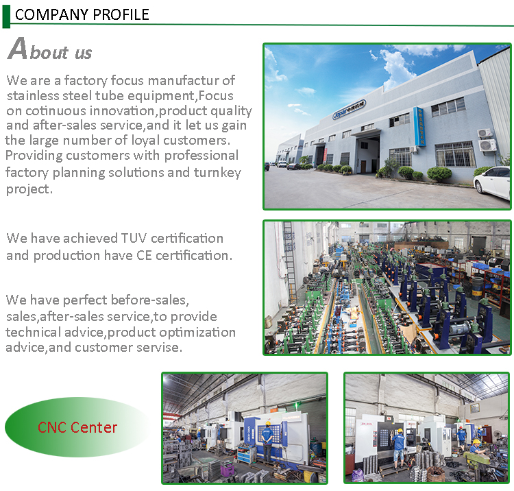 stainless steel pipe production line