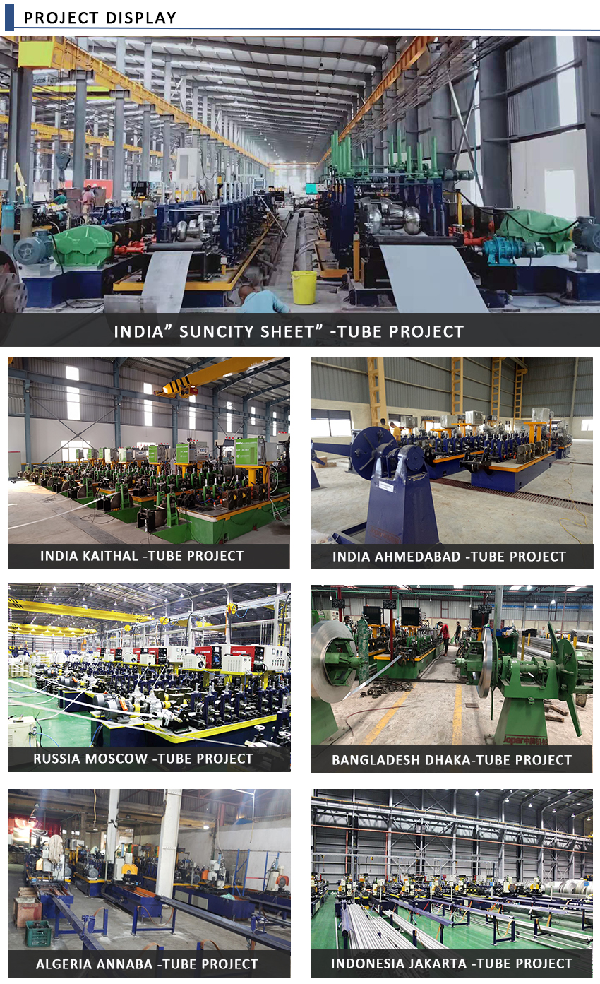 large pipe machine production line