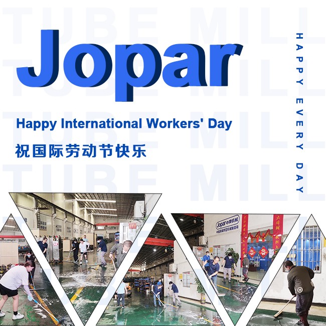 Feliz Día Internacional de los Trabajadores—Maquinaria Jopar