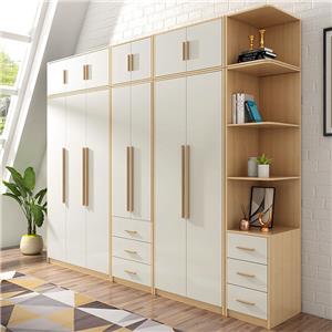 El dormitorio moderno modificado para requisitos particulares viste los muebles de madera del guardarropa del gabinete del MDF