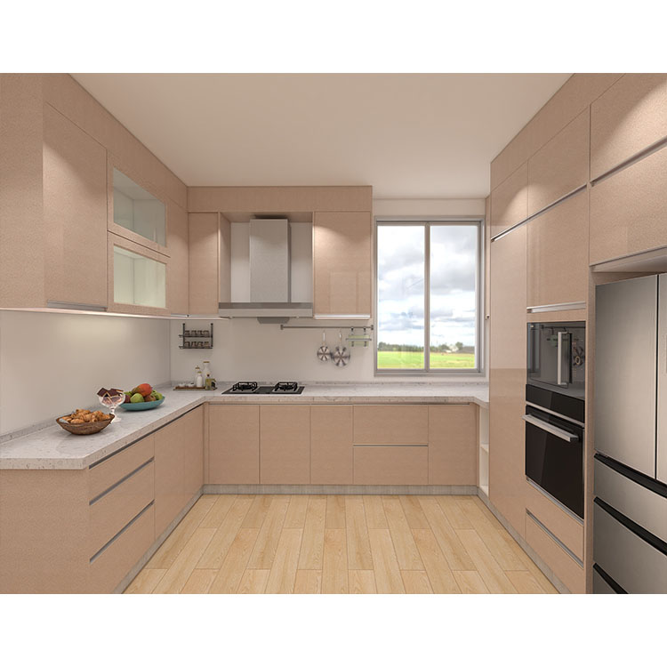 Modern White High Gloss Acrylic Finish Kitchen Cabinet Design - China  Manufacturer & Supplier