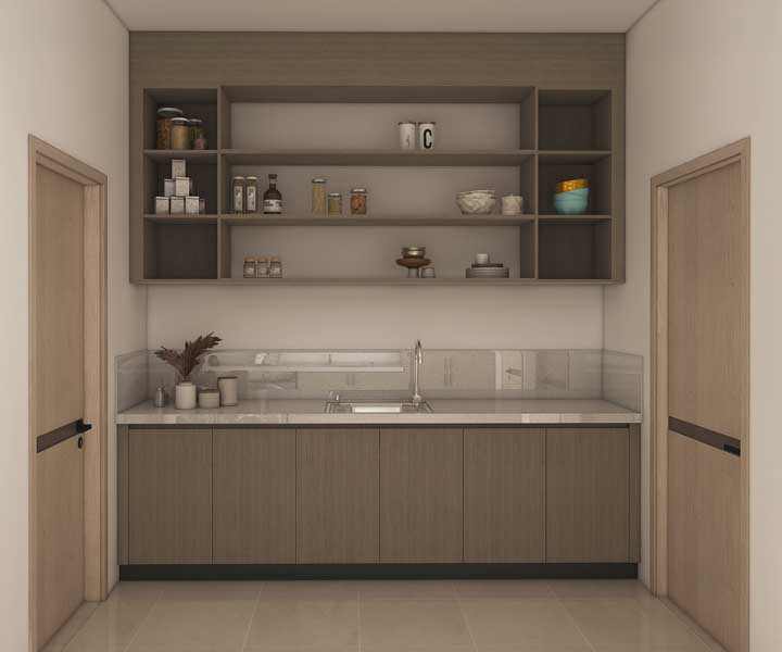 Tipos de gabinetes para una cocina pequeña