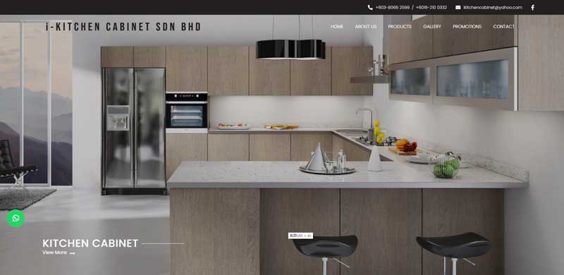 kitchen cabinet suppliers/manufacturers in Malaysia