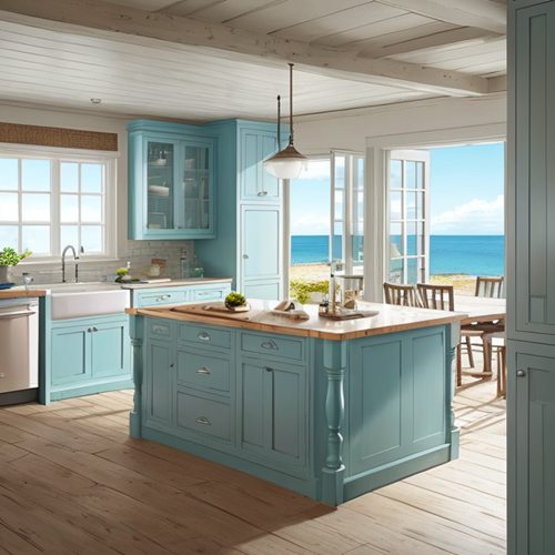 sea salt kitchen cabinets