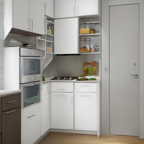 small kitchen corner pantry cabinet