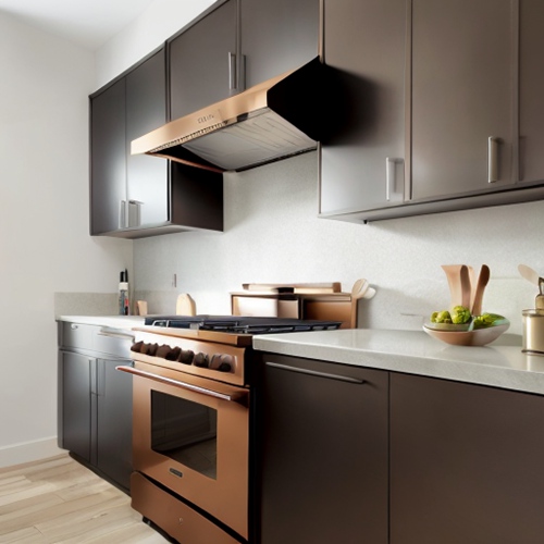 urbane bronze kitchen cabinets