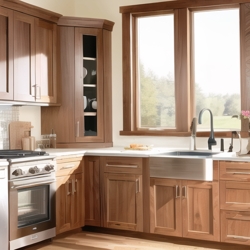 Why Natural Walnut Cabinets Are Perfect for Modern Kitchen Designs