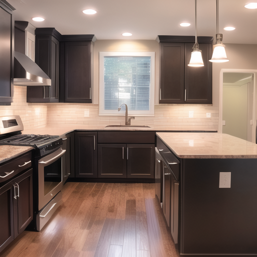 The Magic of Balance: Achieving Harmony with Dark Cabinets and Light Countertops