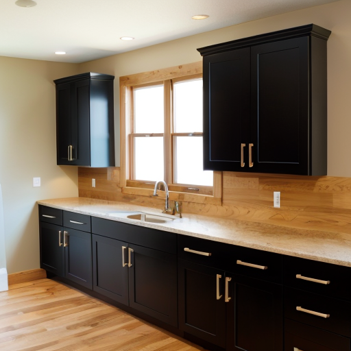The Perfect Pair: Enhancing Oak Cabinets with Black Hardware for a Modern Twist