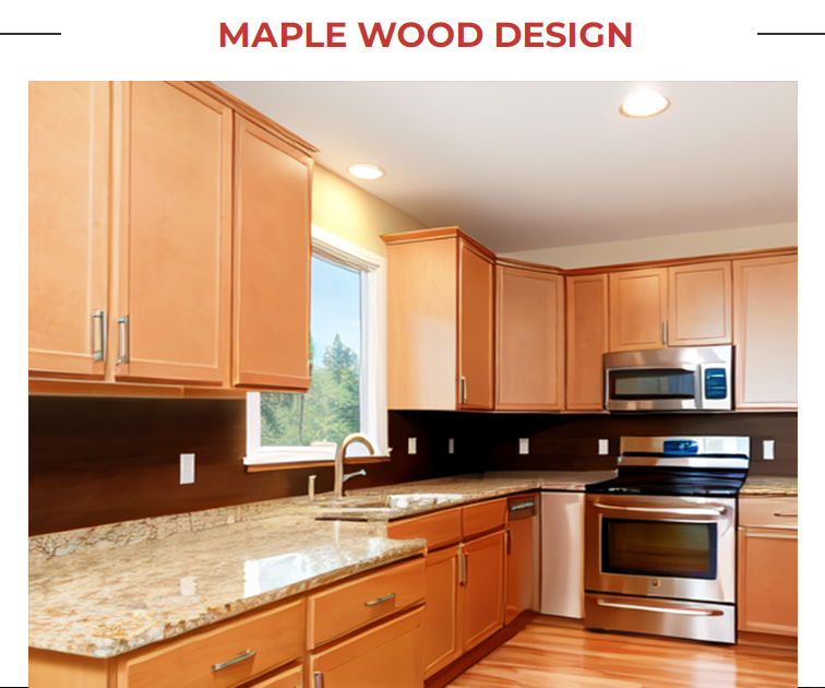 kitchen maple cabinets