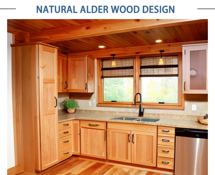 Natural Alder Cabinets vs. Other Wood Types: Making an Informed Choice