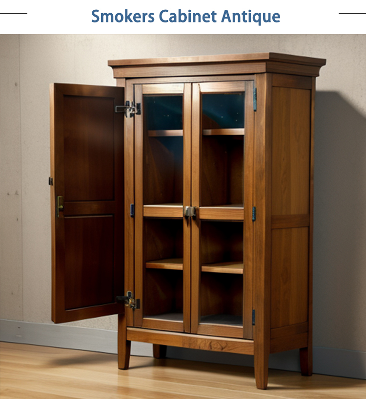 smokers cabinet antique