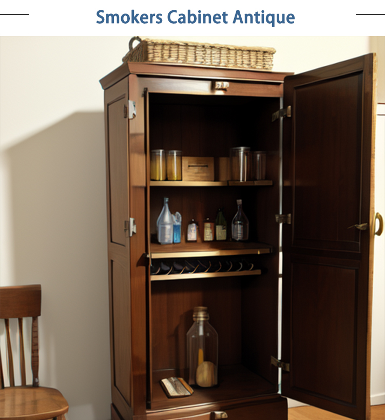 Unveiling the Allure of Smokers Cabinet Antique: A Window into a Bygone Era