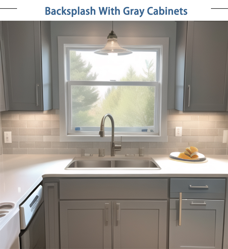 Stylish Backsplash Options for Gray Cabinets: Elevate Your Kitchen's Aesthetic