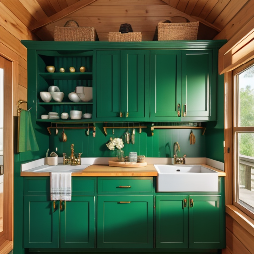 Embracing Elegance: The Timeless Appeal of Emerald Green Cabinets