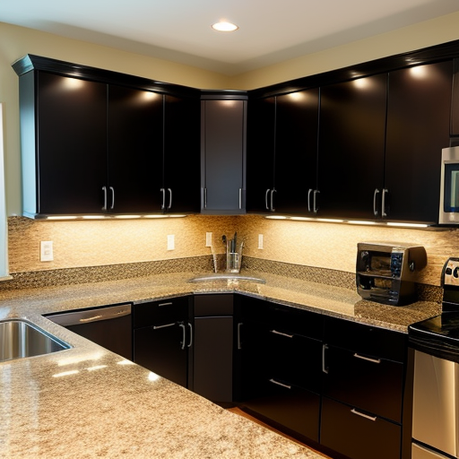 The Timeless Elegance of Dark Cabinets with Light Countertops