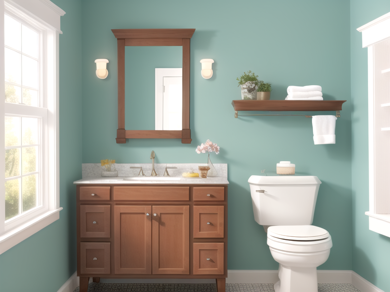 colors for bathroom cabinets