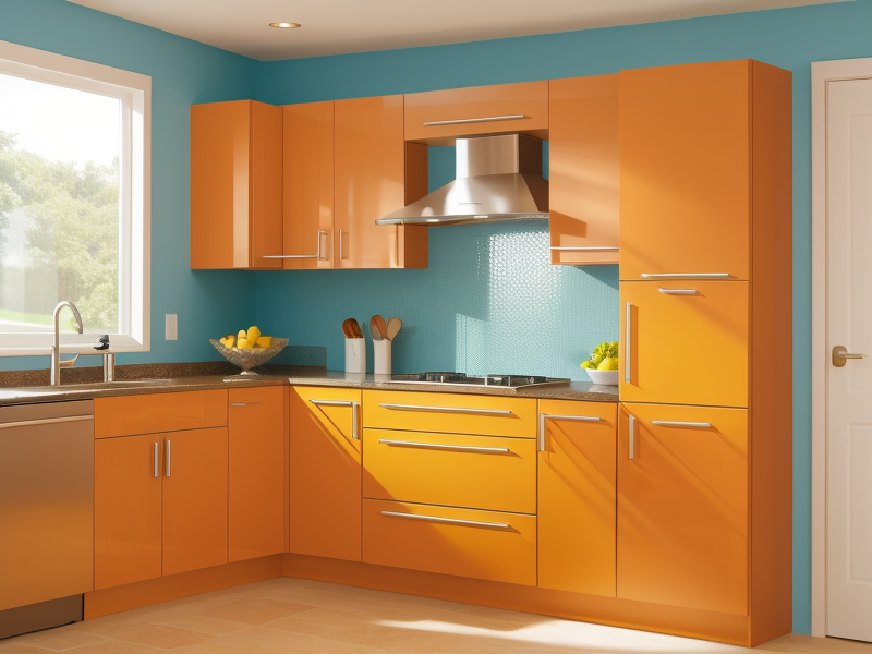 The Role of Color: Enhancing Contemporary Maple Kitchen Cabinets